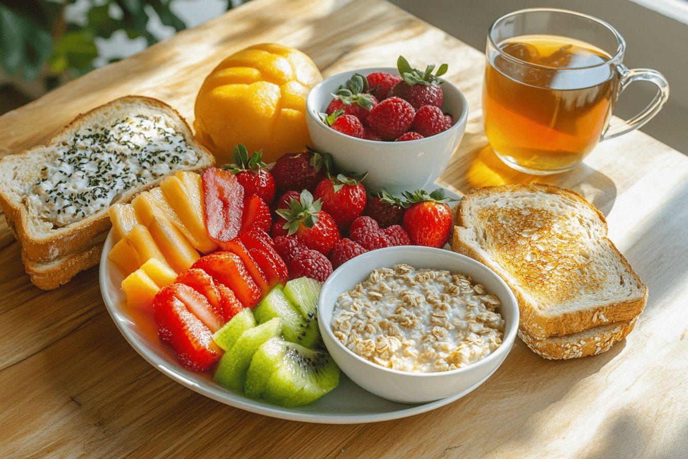 Quel petit déjeuner pour un régime sans résidu : options et conseils